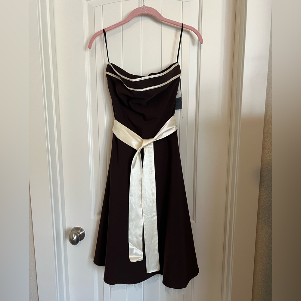 NWT Vintage Y2K Ruby Rox Strapless Babydoll Sweetheart Crinoline Fit and Flare 7